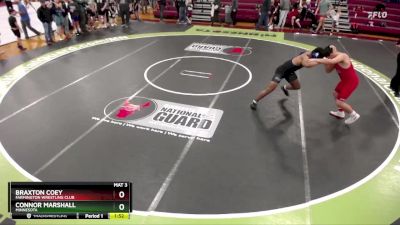 182 lbs Round 1 - Braxton Coey, Farmington Wrestling Club vs Connor Marshall, Minnesota