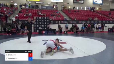 67 kg Cons 16 #1 - Nevin Smith, Betterman Elite Wrestling vs Devin Montano, NMU-National Training Center