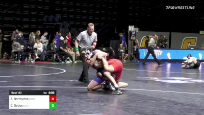 174 lbs Round Of 32 - Andrew Berreyesa, Cornell vs Cade DeVos, South Dakota St