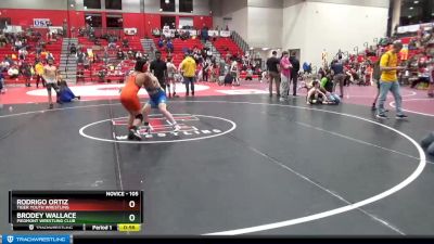 105 lbs Cons. Round 3 - Rodrigo Ortiz, Tiger Youth Wrestling vs Brodey Wallace, Piedmont Wrestling Club