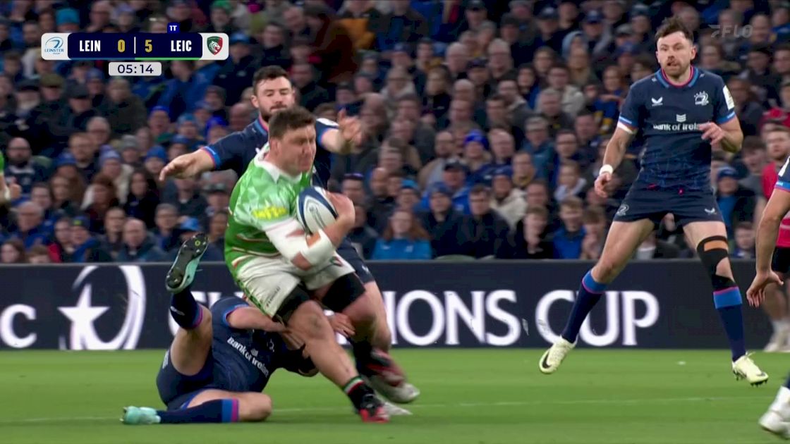 Handre Pollard Scores The Opening Try Against Leinster