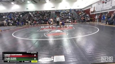 182 lbs Quarterfinal - Conan Northwind, Granger vs Tyler Sloan, Columbia (Burbank)