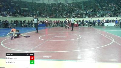 113 lbs Round Of 32 - Corlin Cass, Pawhuska vs Jake Hart, Stillwater