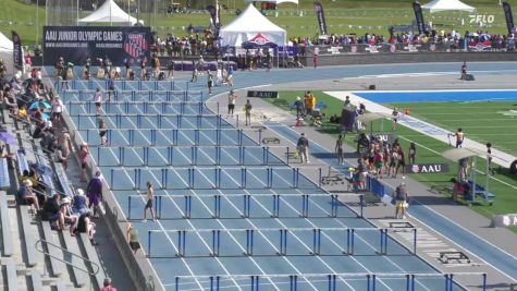 Youth Men's 110m Hurdles Aau Junior Olympics, Finals 3 - Age 17-18