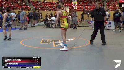 106 lbs Round 1 - Damian Trujillo, NM vs Gavin Miller, OK