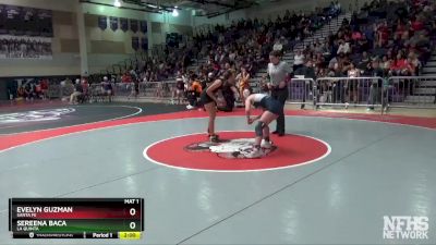 116 lbs Champ. Round 1 - Sereena Baca, La Quinta vs Evelyn Guzman, Santa Fe