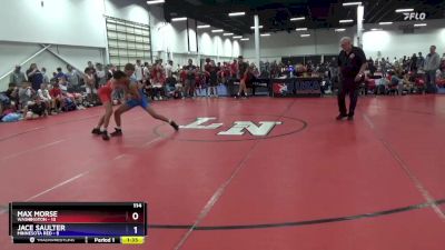 114 lbs 2nd Wrestleback (8 Team) - Max Morse, Washington vs Jace Saulter, Minnesota Red