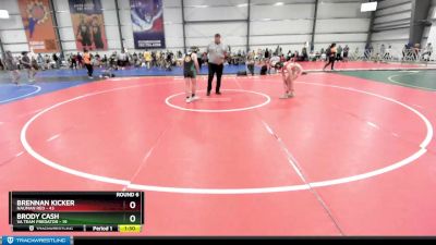 130 lbs Rd# 9- 2:15pm Saturday Final Pool - Brennan Kicker, Nauman Red vs Brody Cash, VA Team Predator