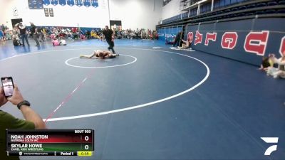 106 lbs Cons. Round 1 - Noah Johnston, Natrona Colts WC vs Skylar Howe, Camel Kids Wrestling