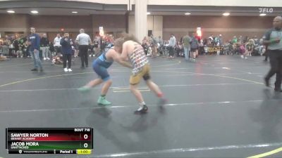 130/HWT Round 2 - Ellis Jones, M3 Wrestling Academy vs Hunter Lawson, Unattached