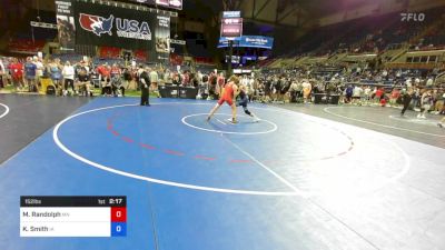 152 lbs Cons 8 #2 - Matthew Randolph, Minnesota vs Kellen Smith, Iowa