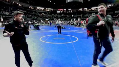 70 lbs Round Of 32 - Joey Barchetto, Mount Olive vs Luke Longo, Clearview