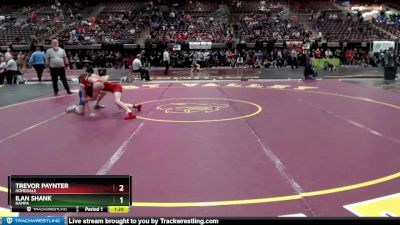 106 lbs Champ. Round 3 - Trevor Paynter, Homedale vs Ilan Shank, Nampa