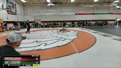 71 lbs Round 2 - Rhett Goolsbey, Powell Wrestling Club vs Santiago Piplica, Riverton USA Wrestling