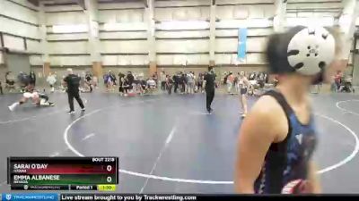 110 lbs Semifinal - Emma Albanese, Nevada vs Sarai O`Day, Hawaii