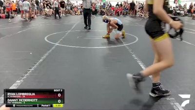 88 lbs Round 2 (4 Team) - Ryan Lombreglia, FL Scorpions vs Danny McDermott, Mat Warriors