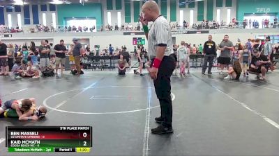 48 lbs Finals (8 Team) - Ben Masseli, U2 Upstate Uprising vs Kaid McMath, Cocoa Beach WC