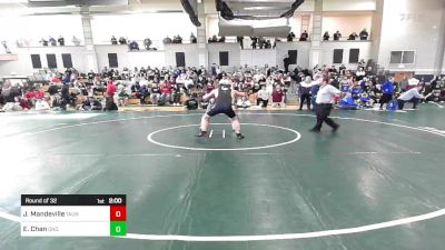 152 lbs Round Of 32 - John Mandeville, Taunton vs Edison Chan, Quincy