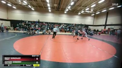 165A Round 1 - Ricky Gonzalez, Powell vs Kayden Sixberry, Wind River