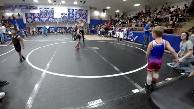 52 lbs Rr Rnd 2 - Benaiah Schubert, Chandler Takedown Club vs Creed Williams, Choctaw Ironman Youth Wrestling