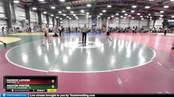 92 lbs Rd# 4- 2:00pm Friday Final Pool - Maddox Laymon, Team Ohio vs Weston Porter, Agression Legionaries