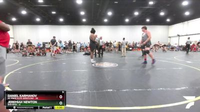 Quarterfinals (8 Team) - Daniel Karmanov, NC Pride Elite Wrestling vs Jeremiah Newton, Bad Bass