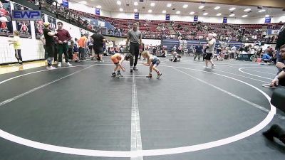 43 lbs Consi Of 4 - Nolan Ortiz, Lions Wrestling Academy vs Alec Loya, Dumas Wrestling Club