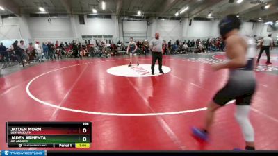 106 lbs Cons. Round 2 - Jayden Morm, Denver South vs Jaden Armenta, Air Academy