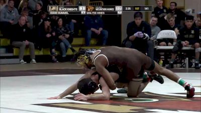 141 lbs - Malyke Hines, Lehigh vs Eddie Hummel, Army