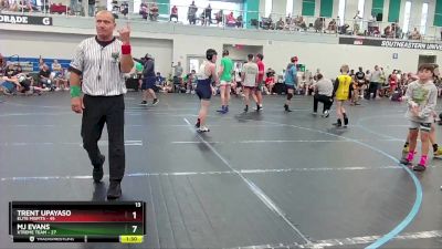 140 lbs Finals (8 Team) - MJ Evans, Xtreme Team vs Trent Upayaso, Elite Misfits