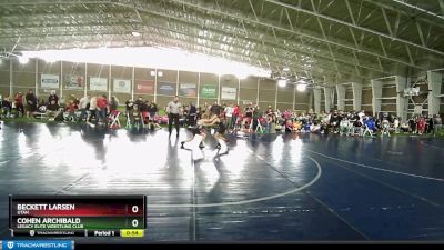 74 lbs Champ. Round 1 - Cohen Archibald, Legacy Elite Wrestling Club vs Beckett Larsen, Utah