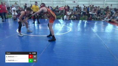 125 lbs Pools - Gavin Watson, EP Rattlers vs James Hedrick, 84 Athletes (VA)