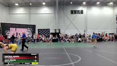 98 lbs Round 7 (8 Team) - Santino Aniska, Mat Assassins vs Zack Rehab, Quest WC