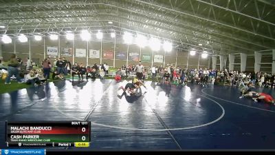 135 lbs Semifinal - Cash Parker, Team Idaho Wrestling Club vs Malachi Banducci, Salem Elite Mat Club