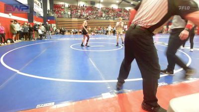 138 lbs Round Of 16 - Hudson Claggett, Bristow vs Kelson Bennett, Warner