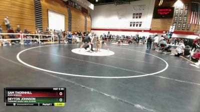 170 lbs Cons. Round 4 - Deyton Johnson, Thunder Basin High School vs Sam Thornhill, Rock Springs