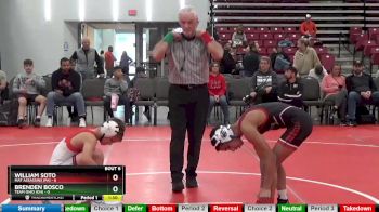 90 lbs Round 2 (8 Team) - William Soto, Mat Assassins (PA) vs Brenden Bosco, Team Ohio (OH)
