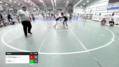 195 lbs Rr Rnd 2 - Cormac Horlbogen, MetroWest United Red vs Tyler-Nicholas Ritz, BRTC