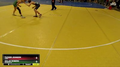 100 lbs Semifinal - Nolan Roberg, Paynesville vs Tucker Johnson, LAMR