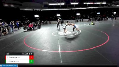 220 lbs Cons. Round 5 - Clayton Maus, Union vs Dayne Camacho, Chief Sealth