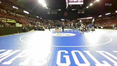 100 lbs Round Of 32 - Jillian Wells, Central Catholic vs Alyssa Prado, Mayfair