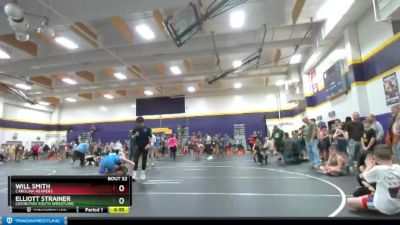 62 lbs Cons. Round 1 - Will Smith, Carolina Reapers vs Elliott Strainer, Lexington Youth Wrestling