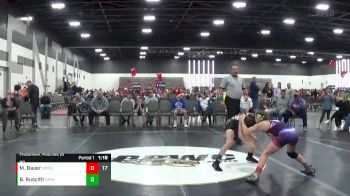 90 lbs Placement Matches (8 Team) - Bobby Ruscitti, Illinois Menace vs Mason Bauer, Beast Mode