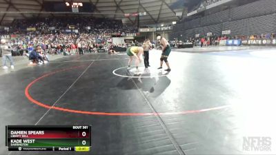 1B/2B 220 Cons. Semi - Damien Spears, Liberty Bell vs Kade West, Darrington