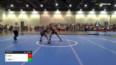 197 lbs C Of 16 #1 - Andre Lee, Illinois vs Chasen Blair, North Carolina