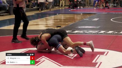 125 lbs Round Of 16 - Carson Wagner, Binghamton vs Nick Babin, Columbia