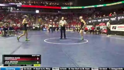 1A-132 lbs Cons. Round 2 - Kendrick Huck, Nashua-Plainfield vs Jack Branan, Riverside, Oakland