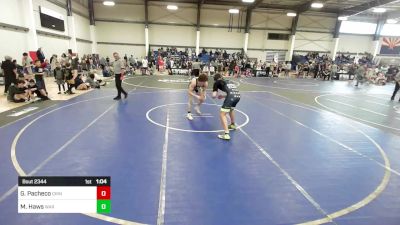 157 lbs Semifinal - Gabiel Pacheco, Grindhouse WC vs Max Haws, War Wc