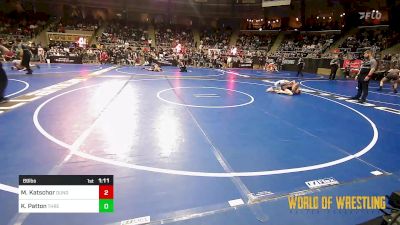 89 lbs Round Of 16 - Mason Katschor, Dundee Wrestling vs Kyan Patton, Threestyle Of Oklahoma