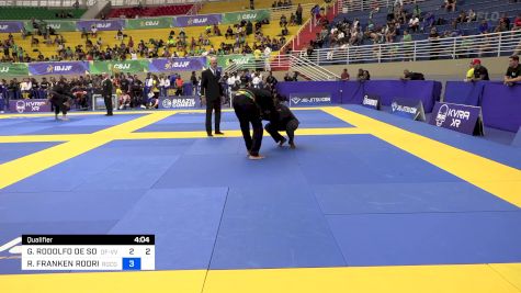 GABRIEL RODOLFO DE SOUZA vs RODRIGO FRANKEN RODRIGUES 2024 Brasileiro Jiu-Jitsu IBJJF